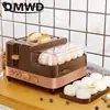 DMWD 4 In 1 Multifunction Electric Breakfast Machine Toaster Sandwich Machine Household Frying Pan Bread Maker Egg Steamer 4