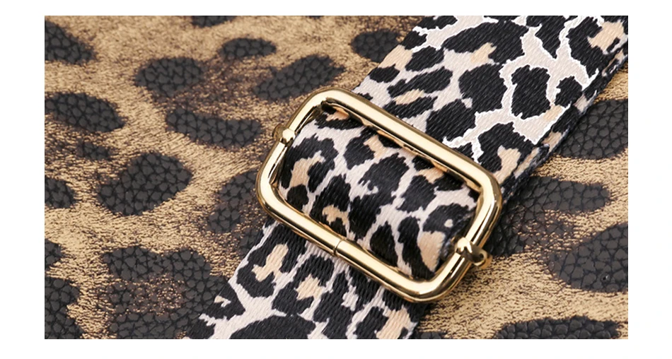 Scuola invernale da donna in pelle PU casual per ragazze adolescenti Zaino da viaggio Borse a tracolla leopardate moda vintage_voghion.com