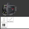New 220V Adjustable 20A-250A 4200W Handheld IGBT Inverter Arc Welder-Welding Machine Digital Display Mini Portable Welding Tool 2