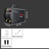 New 220V Adjustable 20A-250A 4200W Handheld IGBT Inverter Arc Welder-Welding Machine Digital Display Mini Portable Welding Tool 2