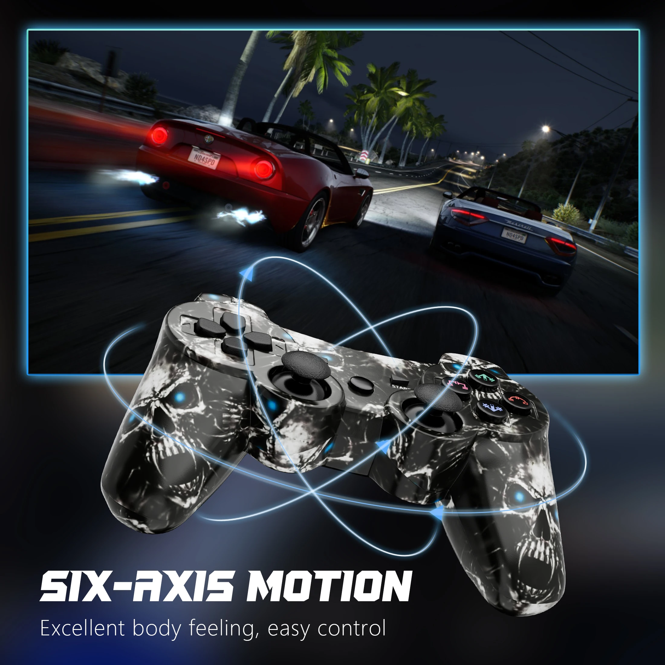 PS3 е   Ʈѷ,  ũ 3 Bluetooth-4.0 ̽ƽ, USB PC Ʈѷ, PS3 е