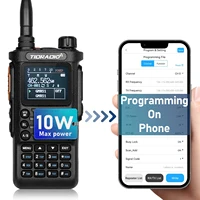 TIDRADIO 2PCS 2nd Gen TD-H8 10W Professional Walkie Talkie Portable Long Range Radio Phone Wireless Programmable Type-C Charge 2