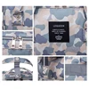 LEQUEEN Fashionable Camouflage Color Diaper Bag for Mommies Large Capacity Well-Organized Space Maternity Backpack for Strollers 5