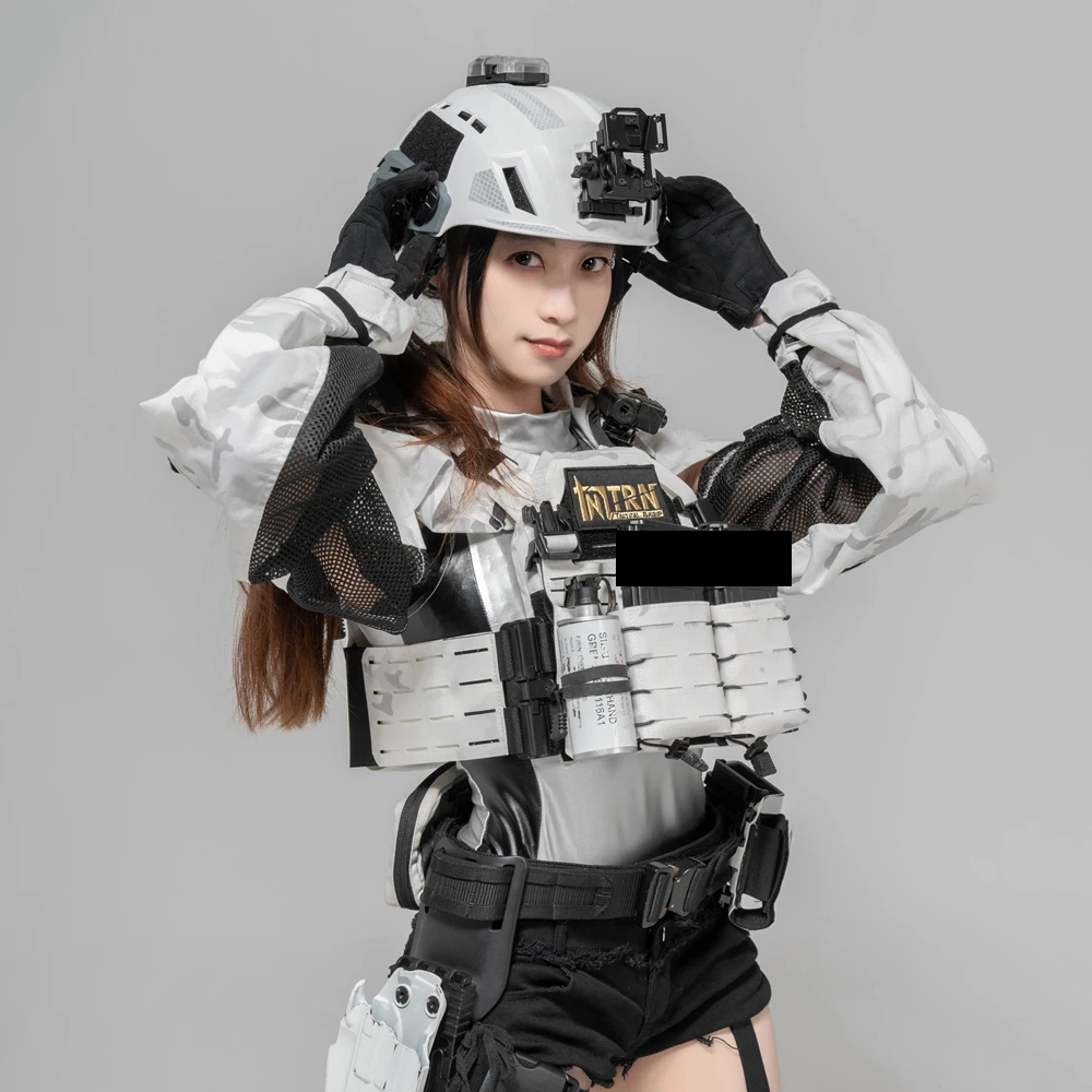 Children's Girls Armed Girl Tactical Vest QPC Entry-level