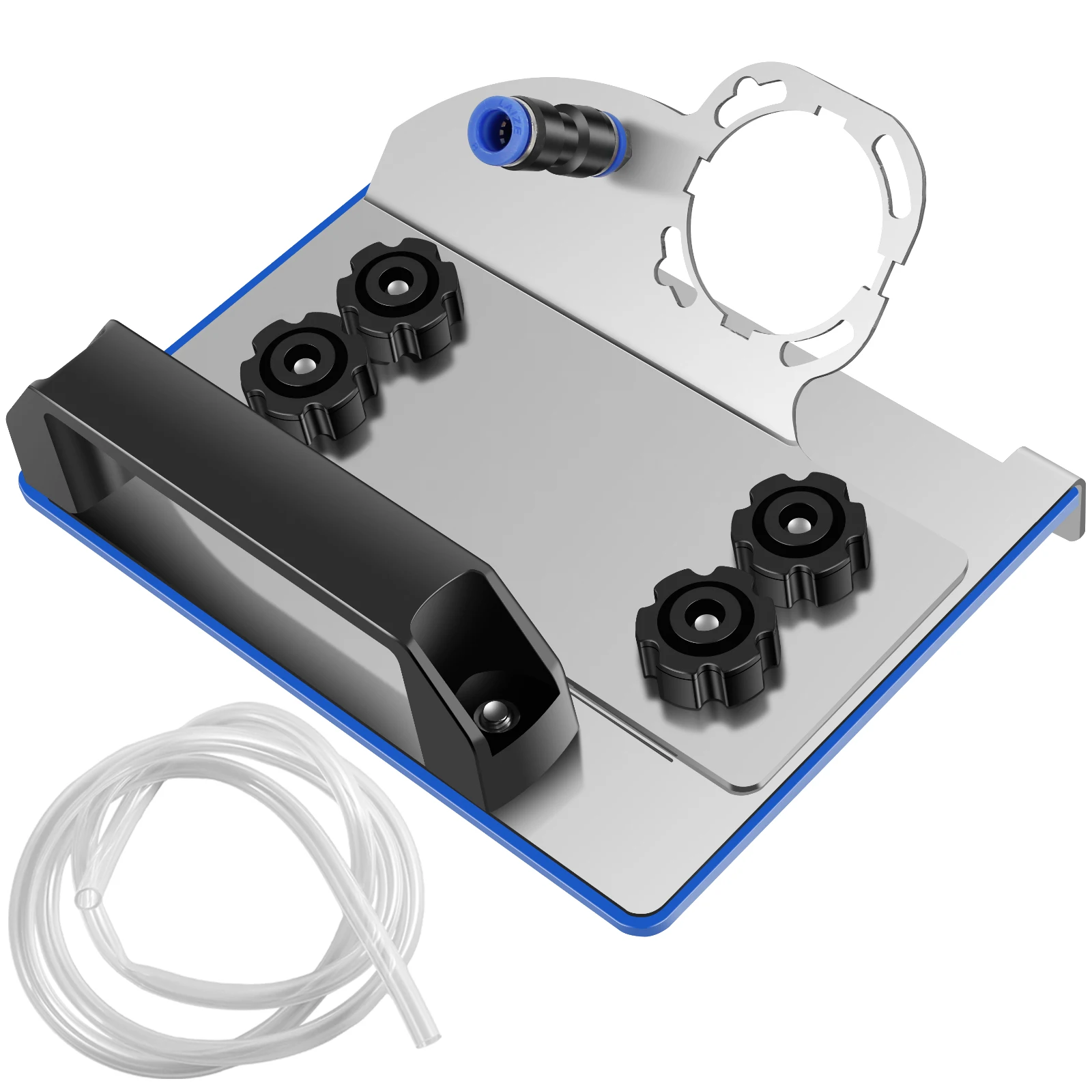 Supporto Smerigliatrice Angolare 45° - Con Tappetino Antiscivolo Per Taglio Piastrelle - Foto 3