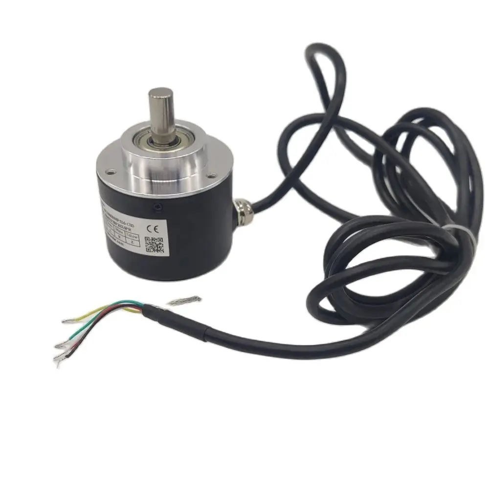 Free shipping GHS58-10 motor optical encoder rotary encoder with 1m cable side npn output A B Z