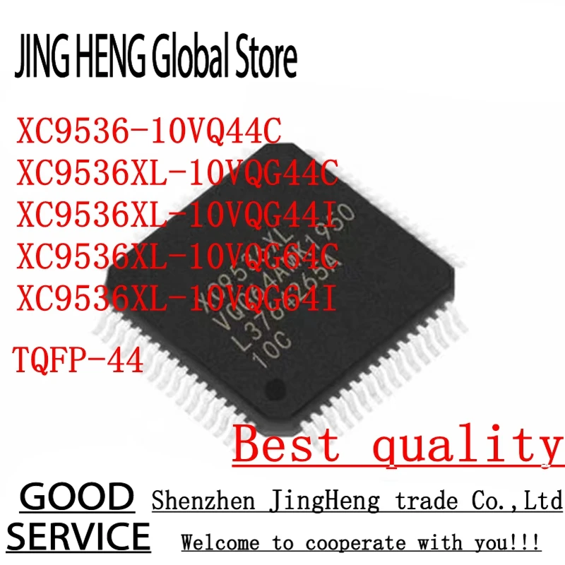 Lote de 2 unidades de XC9536-10VQ44C, XC9536XL-10VQG44C, XC9536XL-10VQG44I, TQFP-44, XC9536XL-10VQG64C, la mejor calidad