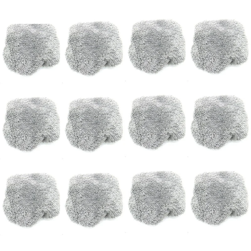 12PCS Vacuum Cleaner Window Cleaning Robot Cleaning Cloth For Electric Window Cleaning Robot Vacuum Cleaner Washer