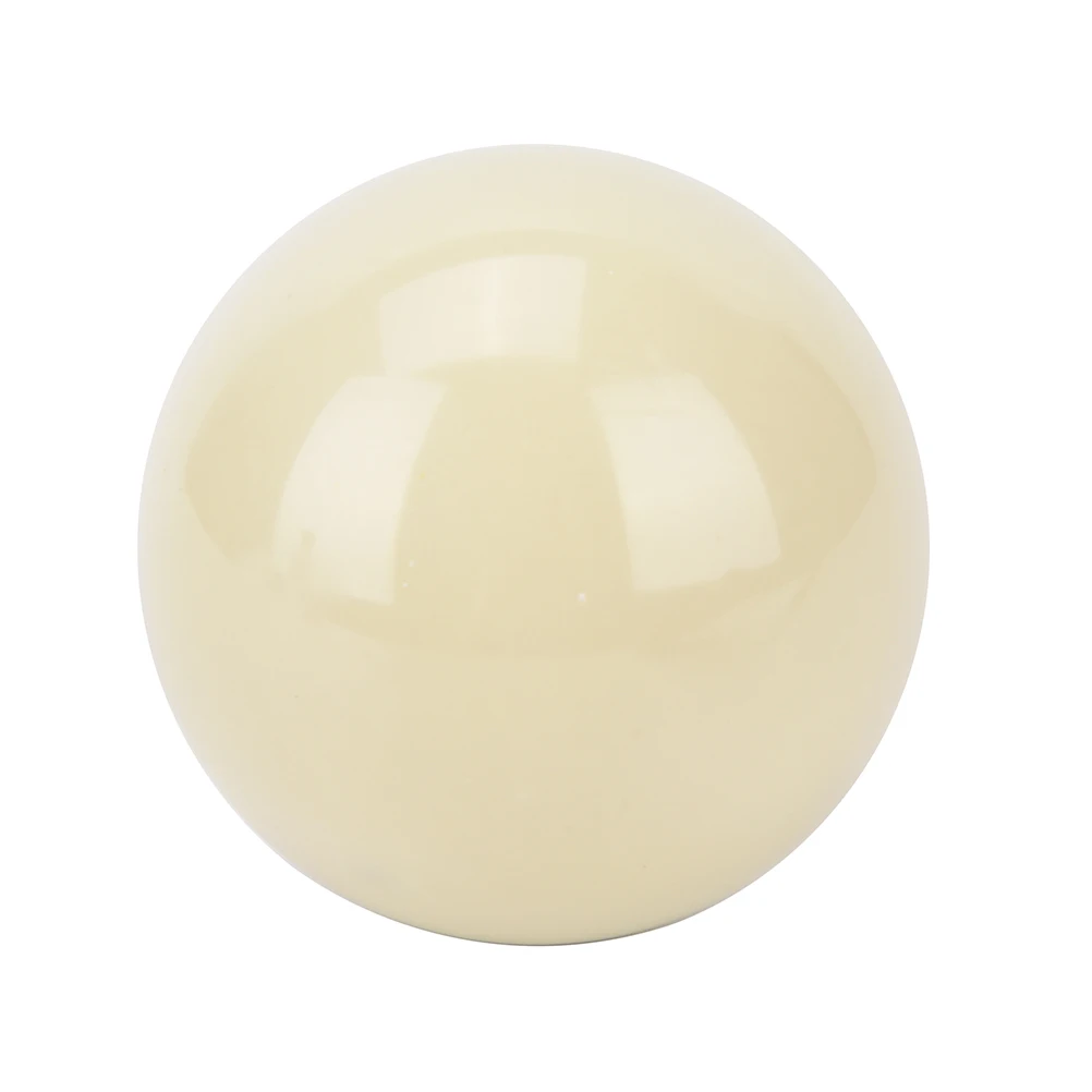 Pool Balls White Billiard Training Ball Snooker Ball Cue 57.2mm 1pc