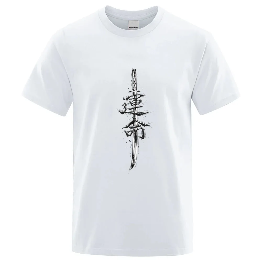 Summer Cotton T Shirt Men Solid Color Casual Short Sleeve