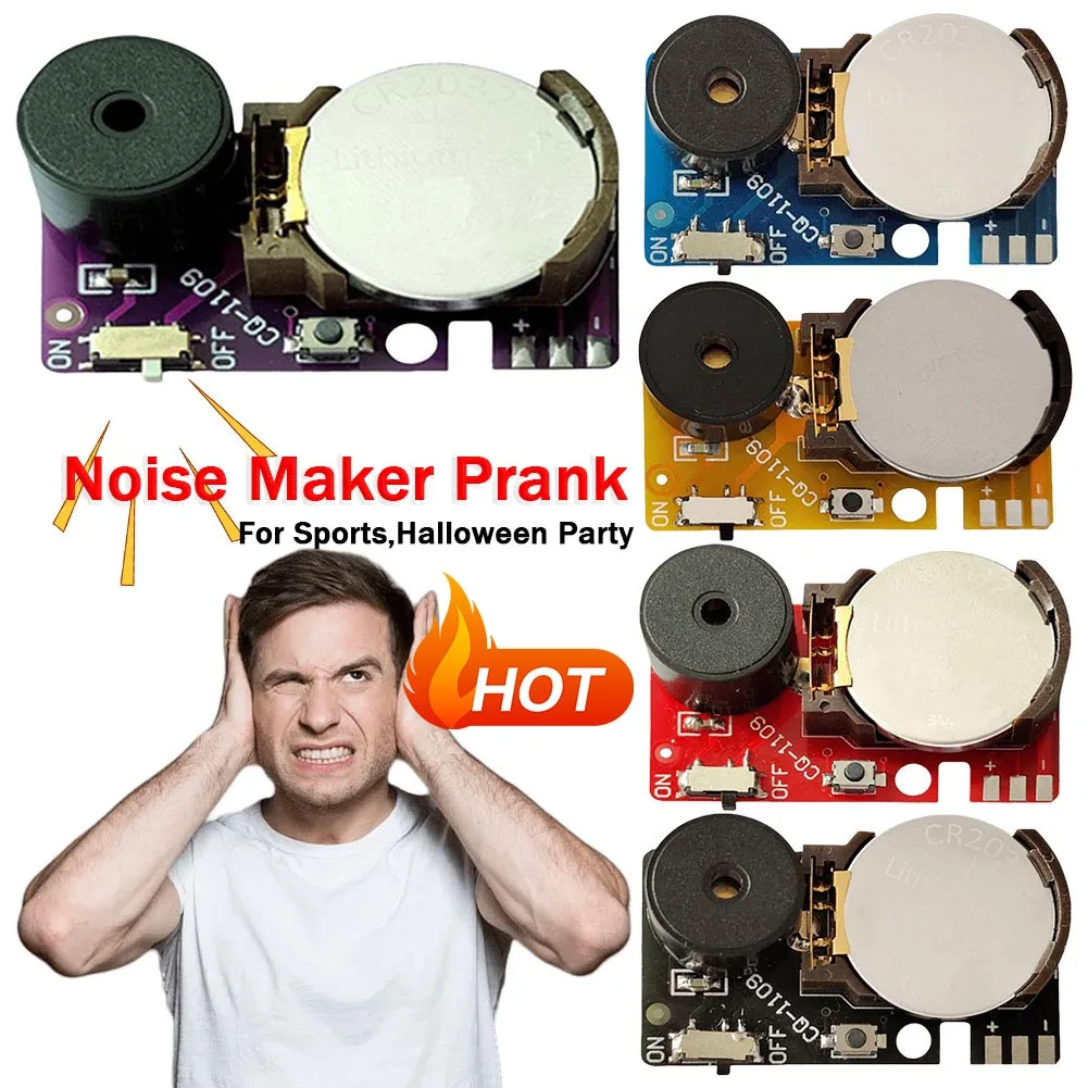 Cricket Noise Maker Prank Annoying Noise Maker PCB Beeping Hidden Prank Loud Sounds Intervals Noise Halloween Party Supplies