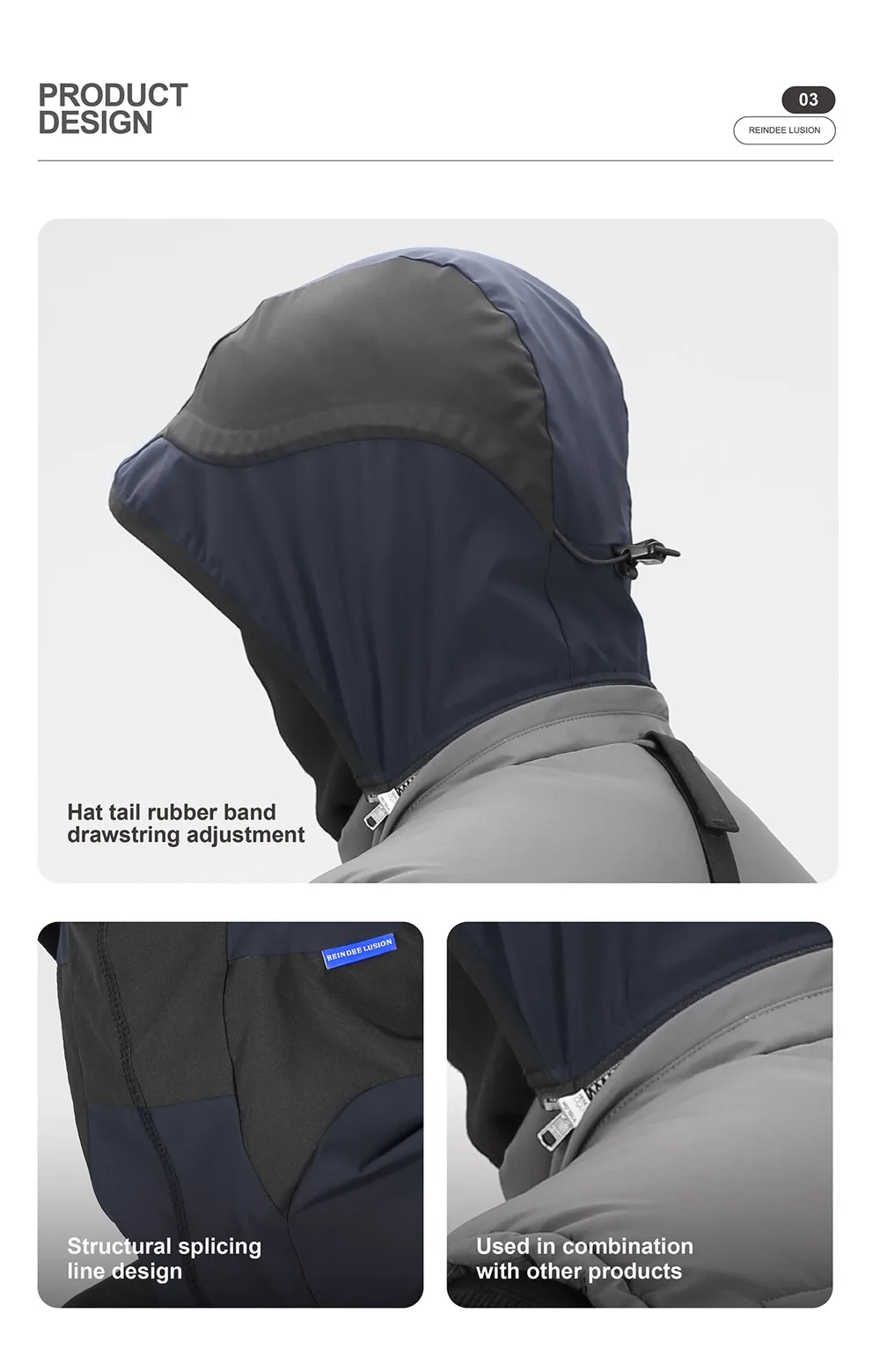 Reindee Lusion 23ss 212 3 in 1 outdoor quick drying hat-mask breathable uv protection dwr coating techwear gorpcore