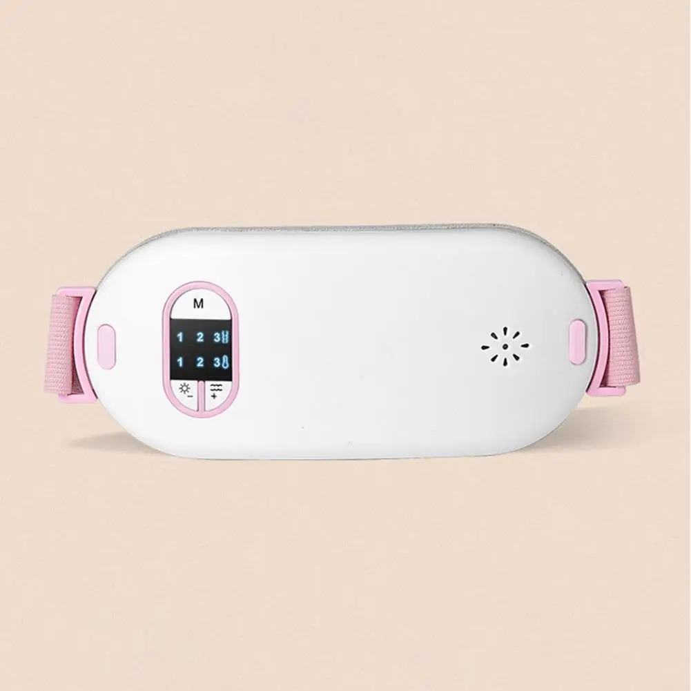 WearablePeriodPainSimulatorBellyHeatingPadWirelessBellyWrapBeltPortableCordless