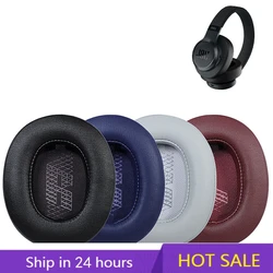 For JBL Live 500 BT Earpads Ear Cushion Replacement Protein Leather Memory Foam Ear Pads Compatible with JBL Live 500BT Wireless