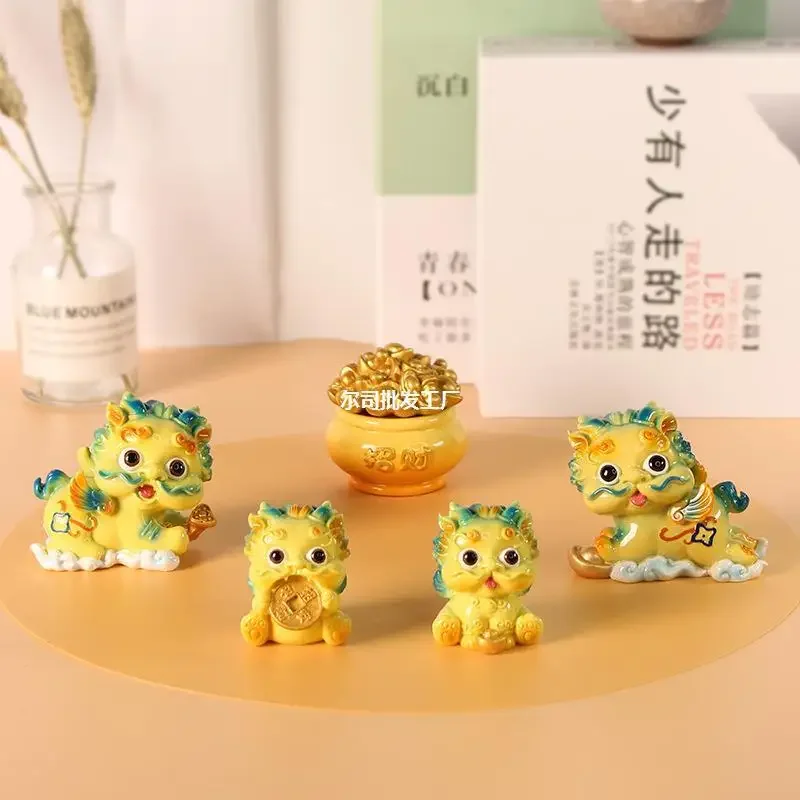 

Pixiu Ornaments for Home Decoration Chinese Style Office Tabletop Decoration