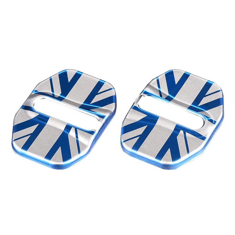 Car Door Lock Cover 2pcs Car Door Lock Cover For MINI COOPER R55/R56/R57/R58/R59/R60/R61/F54/F55/F56/F57/F60 Anti Rust Protective Trim Accessories