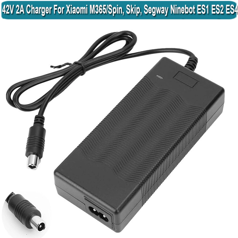 

42V 2A 5A Charger for Bird,Lime, Lime-S, Spin, Skip, Xiaomi M365, Segway ES1 ES2 ES4 Electric Scooter for 36V 10S Li-ion Battery