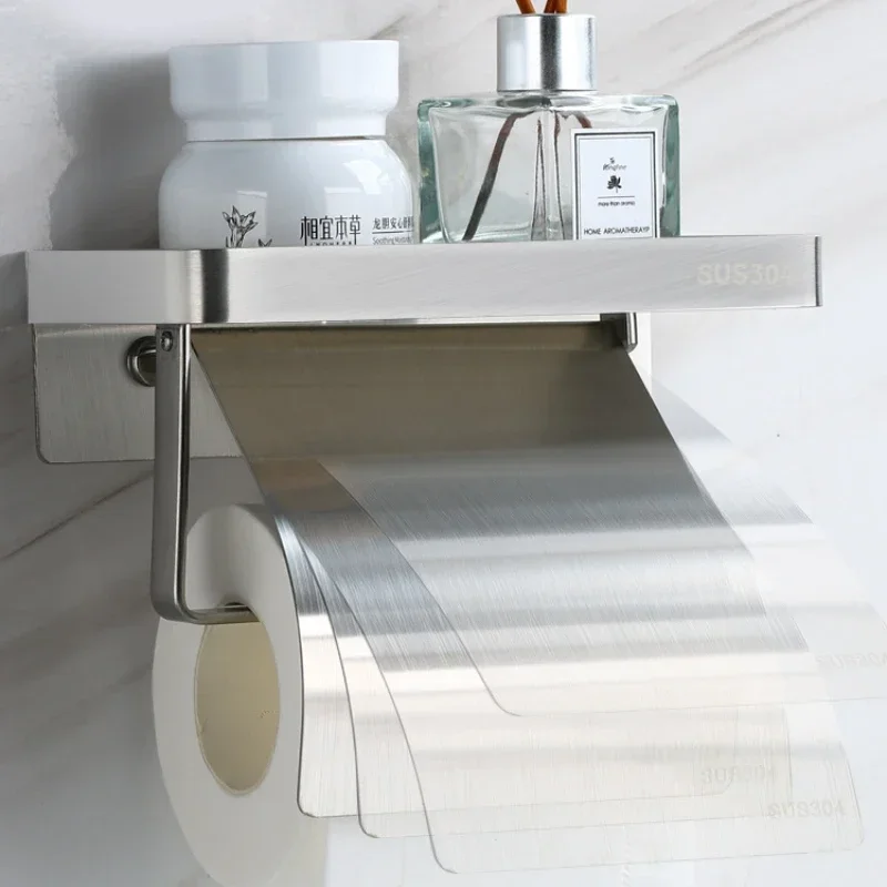 Bathroom tissue holder 304 stainless steel for rust, toilet tissue box