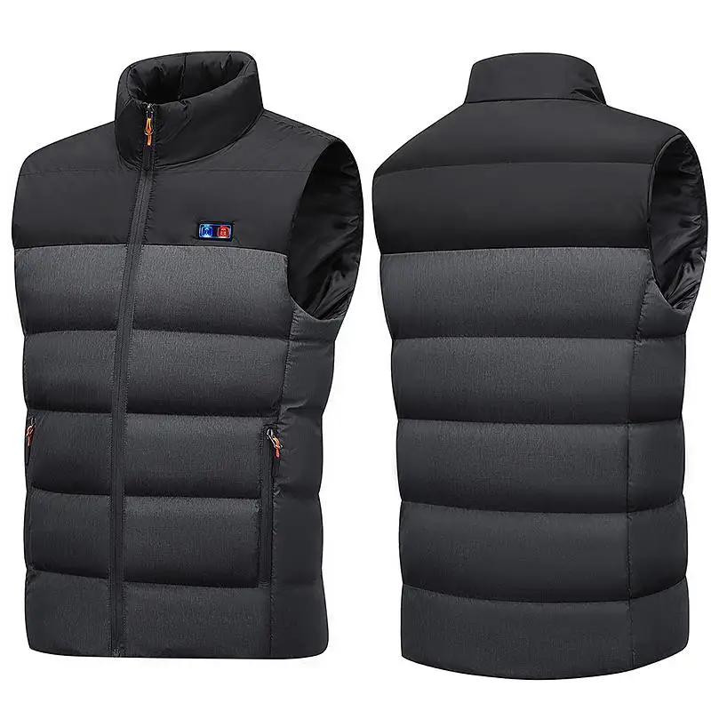 Heating Vest Outdoor Warm Toasty Unisex Rechargeable Heated Jacket Camping Bike Skiing Fishing Sportswear Motorcycle Riding Heat