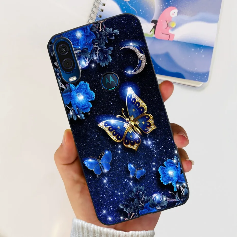 Cute Flower Cat Painted Soft Silicone Phone Case Cover