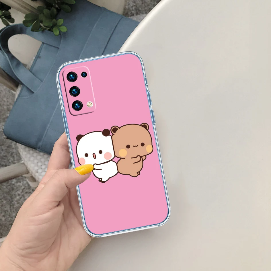 Transparent Protective Phone Case with BUBU DUDU Design