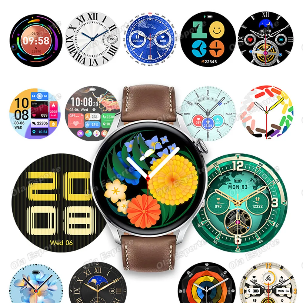 2026 New Smart Watch For Men Women 1.52" Full Touch Screen Waterproof Health and Sleep Monitor Multi-function Smart Watch HW12 5