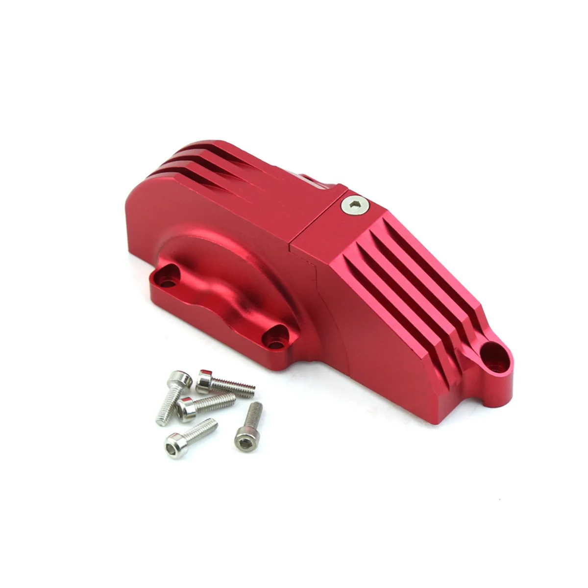 

Для TRAXXAS 1/10 MAXX 89086-4 -89076-4 корпус из алюминиевого сплава для защиты от зубов-Pc 8987, красный