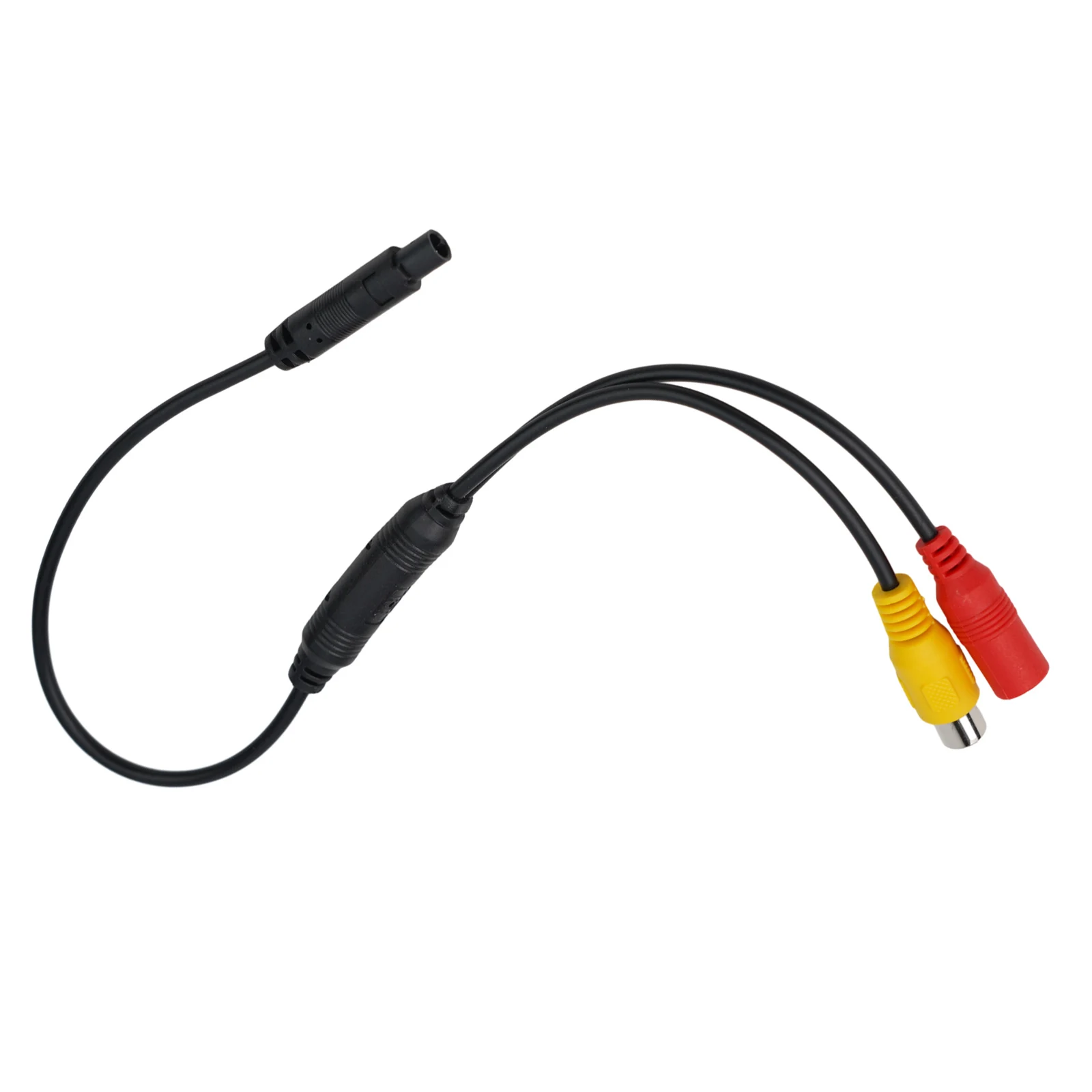 Auto CVBS Stecker auf 4-polige Buchse Umwandlungskabel für Rückspiegel DVR Parkplatz Backup Kamera Verbindungskabel – Detail 4