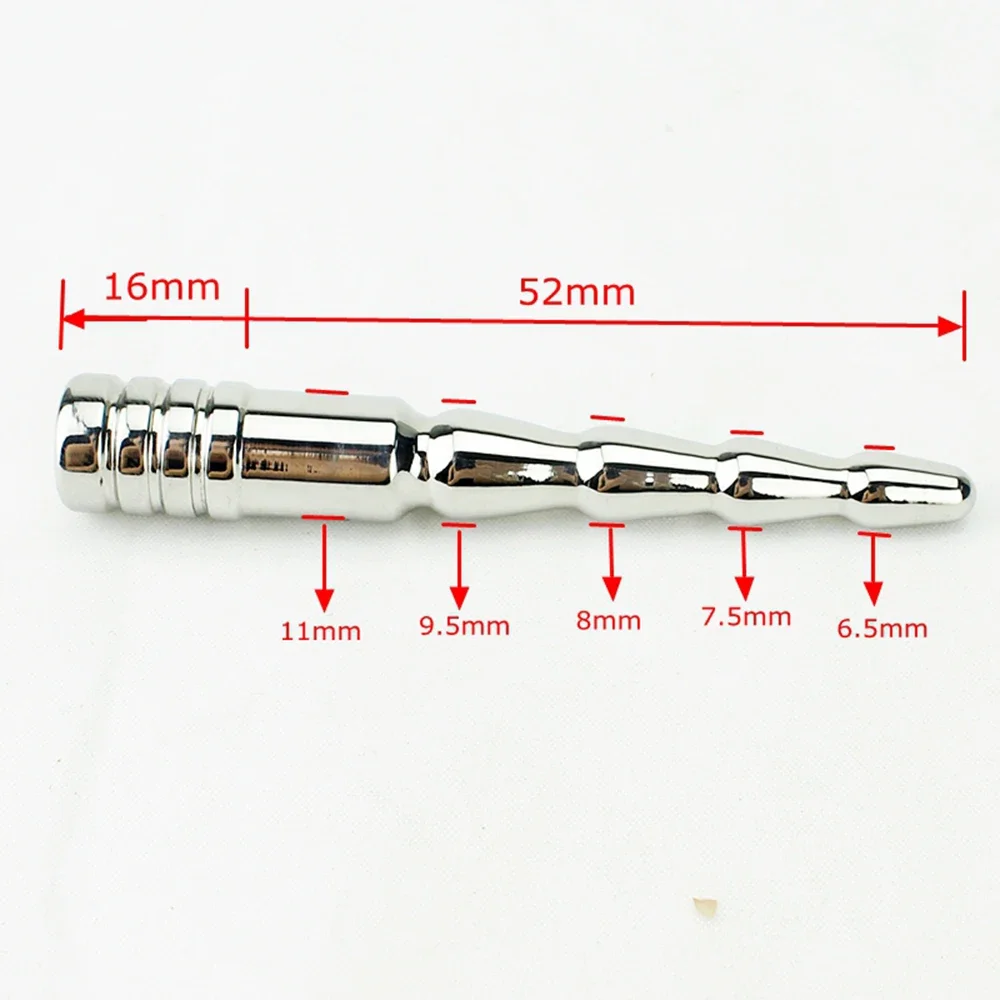Latest Design Male Urethral Sound toys Stainless Steel Penis Plug Stretching Chastity Device Urethral Dilators Sex Toys For Men