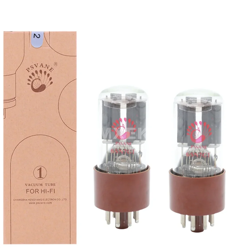PSVANE 6SN7GT 真空管直接生成 6SN7 6N8P 新しい本物の精密ペア