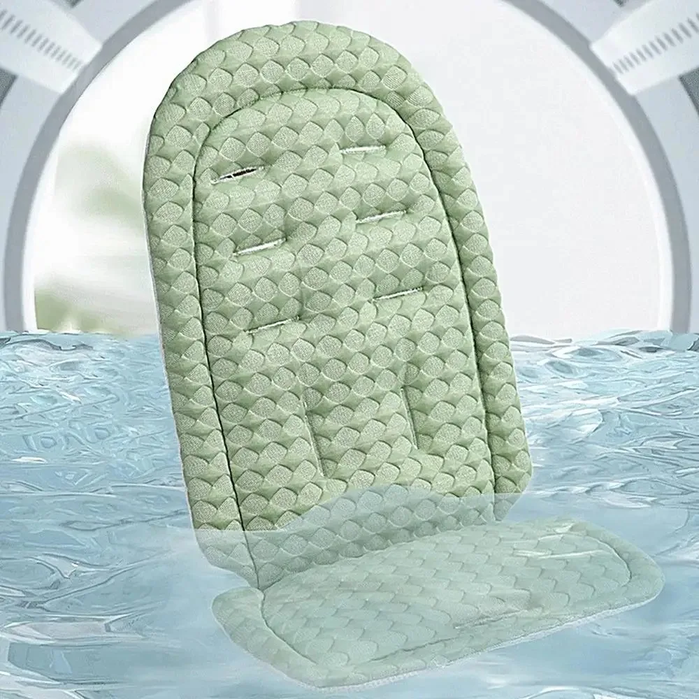 Breathable Baby Pram Cushion Stroller Accessories Solid Color Baby Stroller Cushion Soft Car Seat Pushchair Car Mat Summer