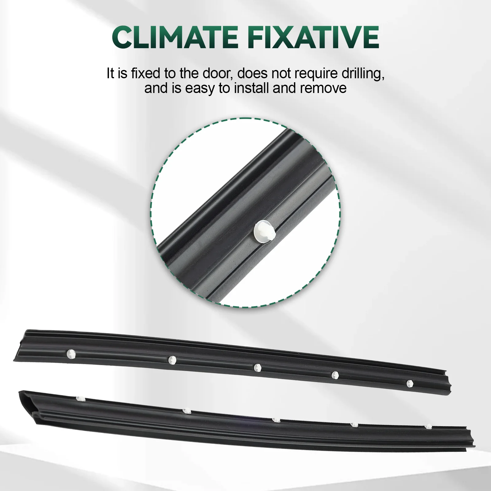 2PCS 프론트 휠 씰 고무 엣지 트림 VW Transporter T5 T6 Caravelle Multivan 방수 가드 7H0837565A