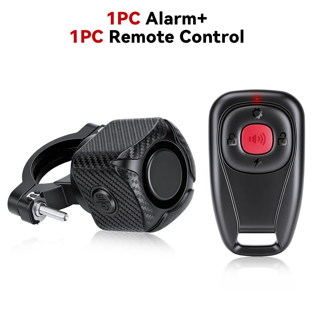 High-Decibel Motorcycle Security Alarm with Real-Time Alerts and Wireless Remote Control