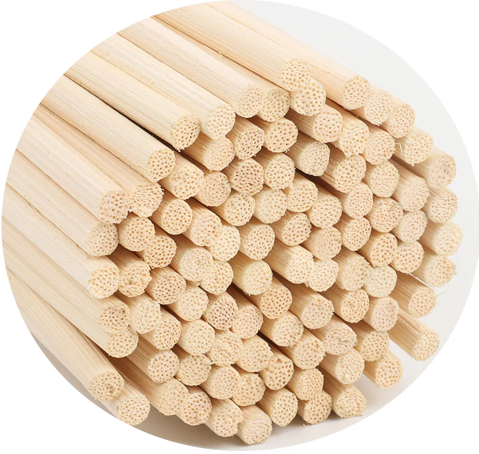 Indonesia Environmental Protection Wood Rattan Sticks Aromatherapy Reed Diffuser Sticks 1000PCS 3/4/5MM x L30/25/23/15CM