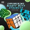 [ECube] QiYi 2024 NEW Mirror Cube Stickerless Magnetic 3x3x3 Smooth Speed Cube Toys Mirror Blocks Cube Professional Puzzle Cubes 1