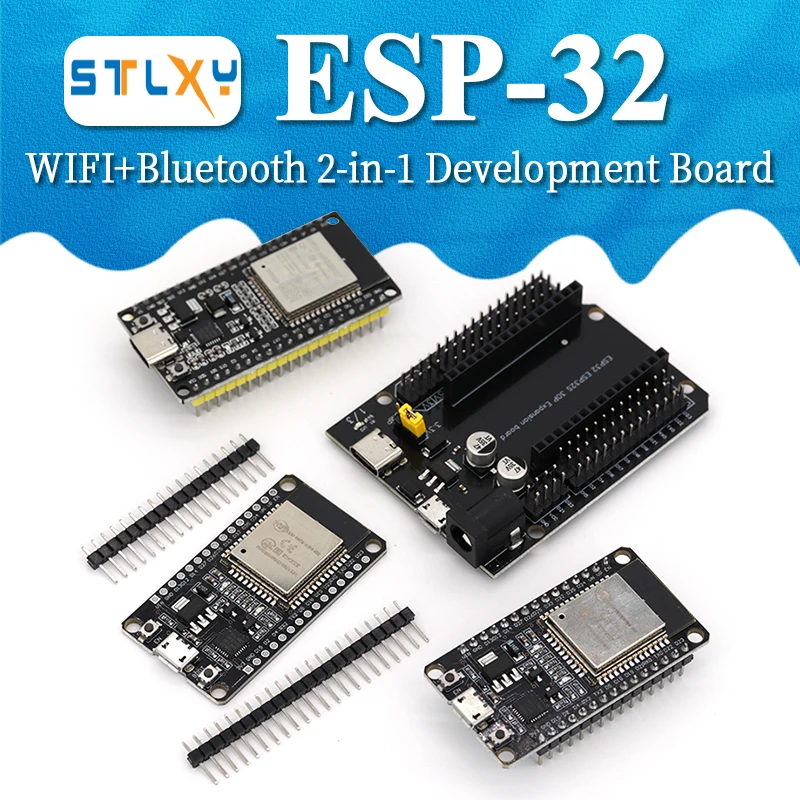 รูปสินค้า บอร์ดพัฒนา ESP32 WiFi + Bluetooth ทนทาน สำหรับโปรเจกต์ IoT