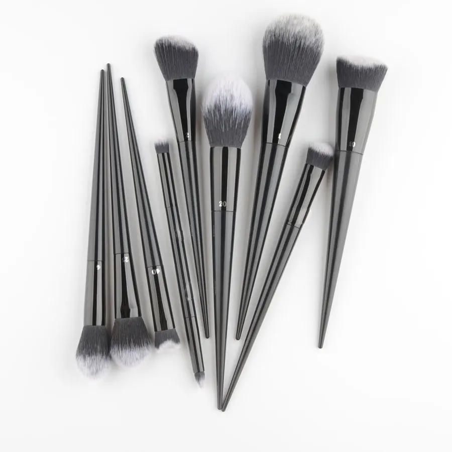 Foundation Powder Blusher Shadow Buffing Makeup Brushes Eyeshadow Concealer Contour Highlighter 11/2pcs/set