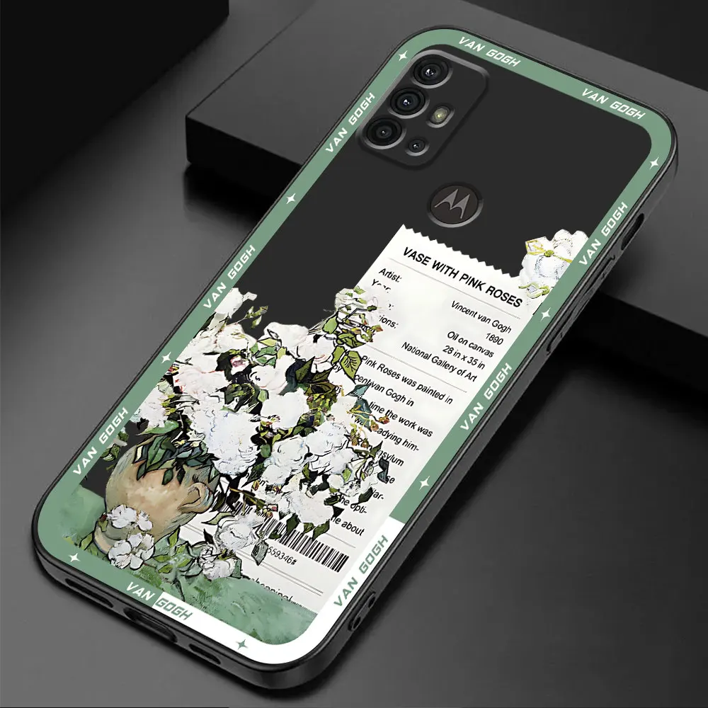 Van Gogh Sunflowers & Starry Night Art Phone Case Cover