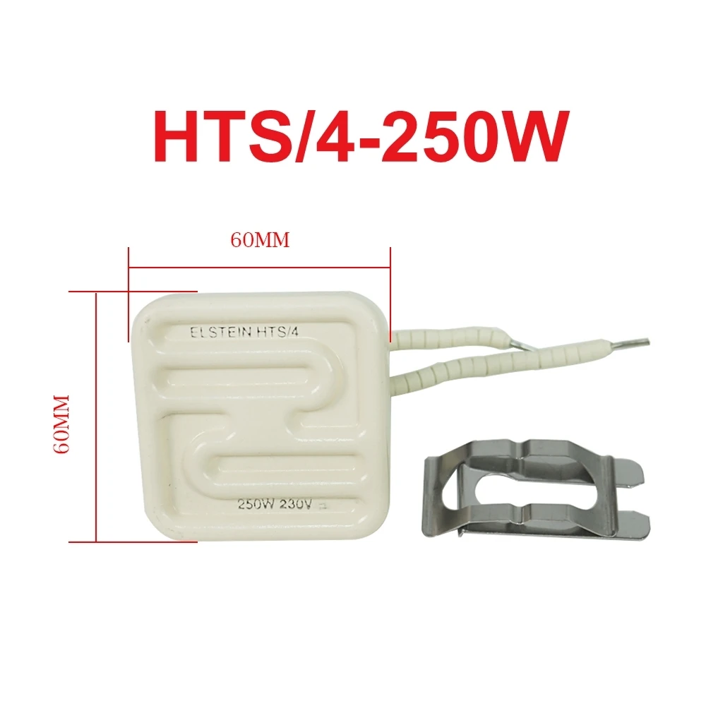 Original Elstein HTS Series Ceramic Heating Plate Chips 250W 500W 1000W for Infrared Ceramic Heating Brick BGA Rework Station 2
