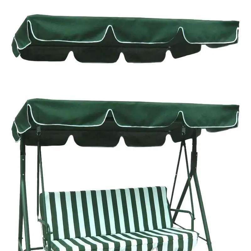 Porch Swing Canopy Replacement Waterproof Swing Top Cover