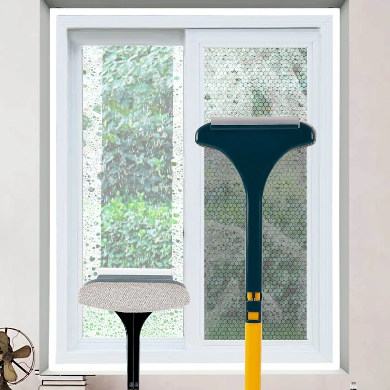 2 IN 1 Glass Cleaning Brush Car Windshield Home Window Glass Universal