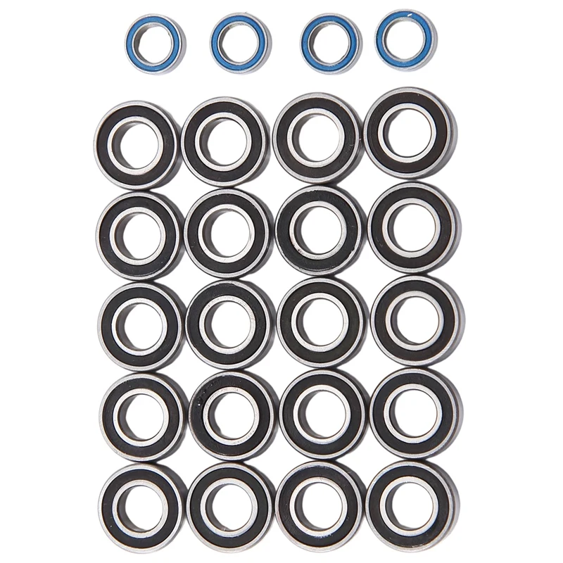 Kit Cuscinetto Sigillato Da 24 Pezzi Per Tamiya Blackfoot Monster Beetle Attacco Rapido Mud Blaster Rc Parti Di Aggiornamento Per Auto Accessori