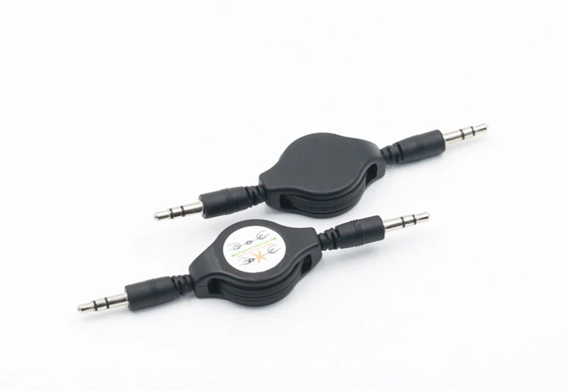 

150PCS Retractable Aux Cable 3.5mm Male to Male Auxiliary Stereo Car Audio Cable Cord For IPhone7 plus For Sumsung Mp3 Mp4 MP5