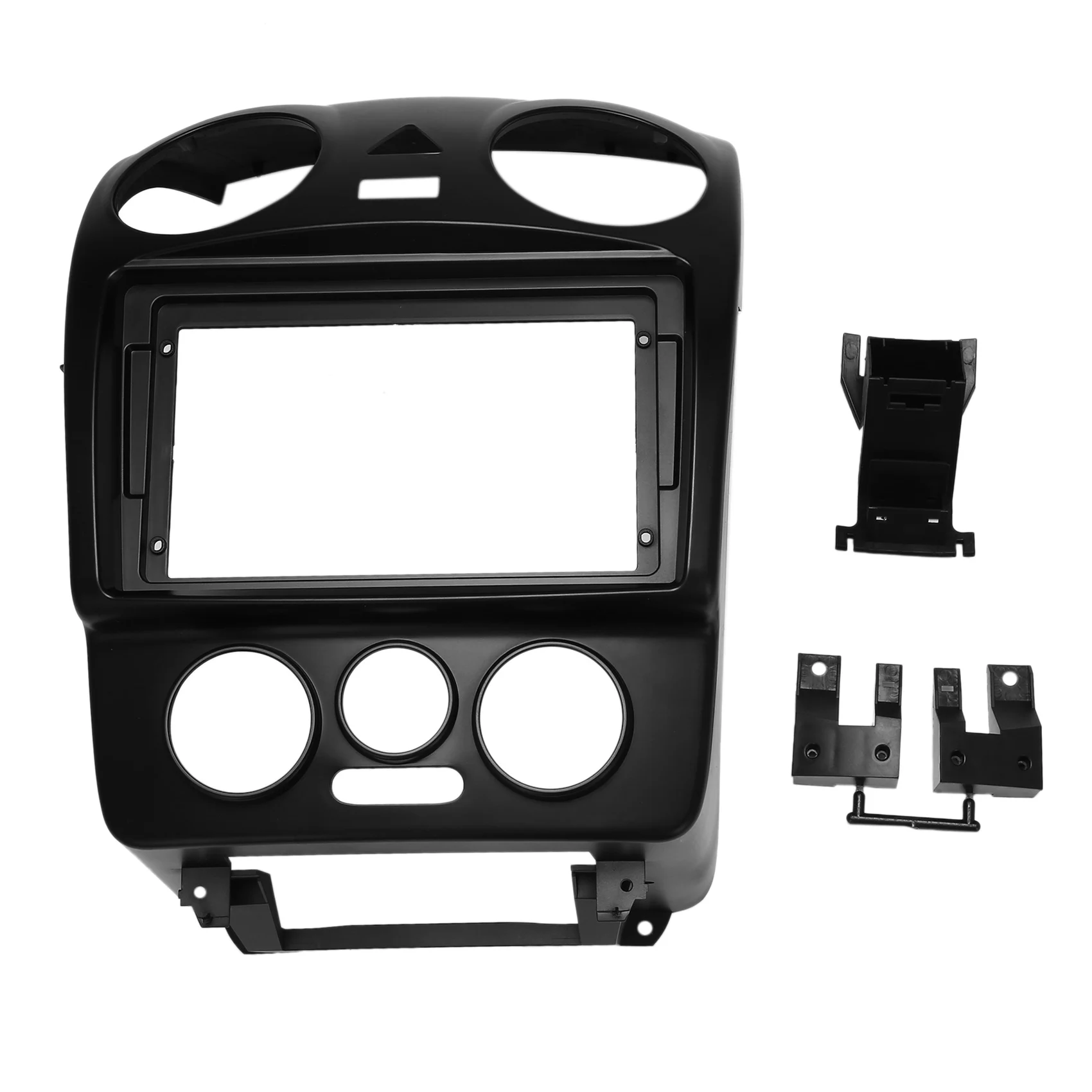 

2Din Car Radio Fascia for Beetle 2004-2010 DVD Stereo Frame Plate Adapter Mounting Dash Installation Bezel Trim Kit