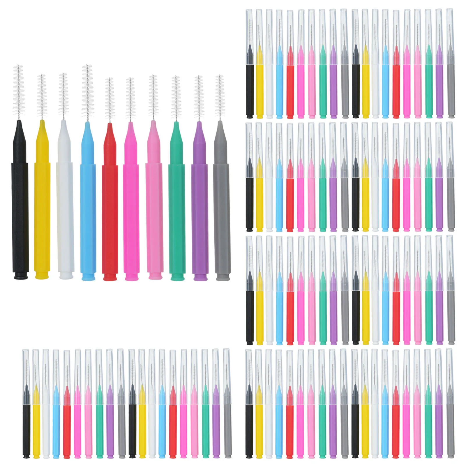 Orthodontic Braces Interdental Brushes Display