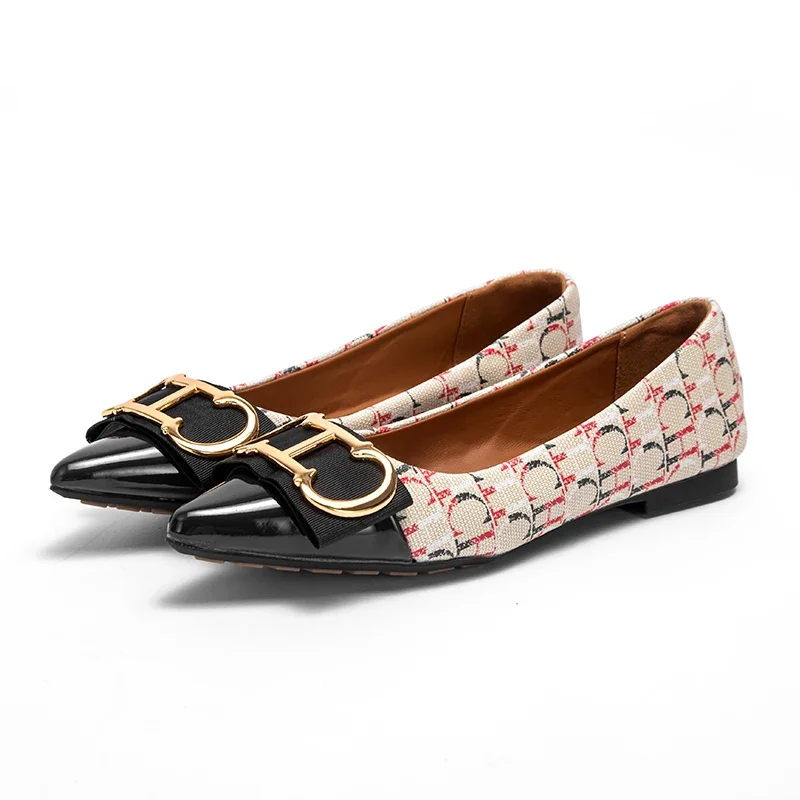 أحذية C-H النسائية الجديدة المدببة المضادة للانزلا...