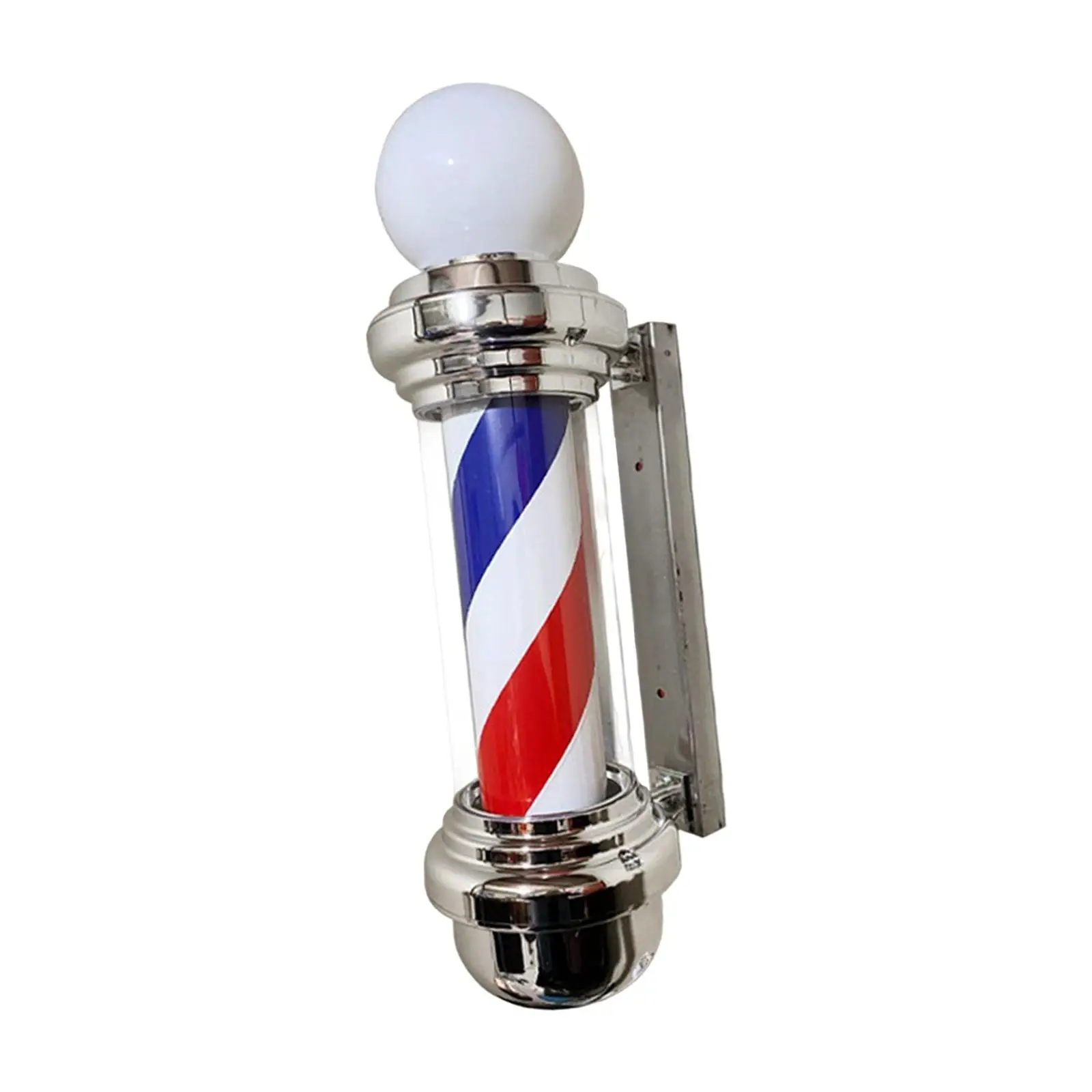 Barber Pole LED Light Rotating Hair Salon Sign Light Stripes Wall Mount Waterproof for Outdoor Party Hairdressing Indoor Barber Pole LED Light Rotating Hair Salon Sign Light Stripes Wall Mount Waterproof for Outdoor Party Hairdressing Indoor