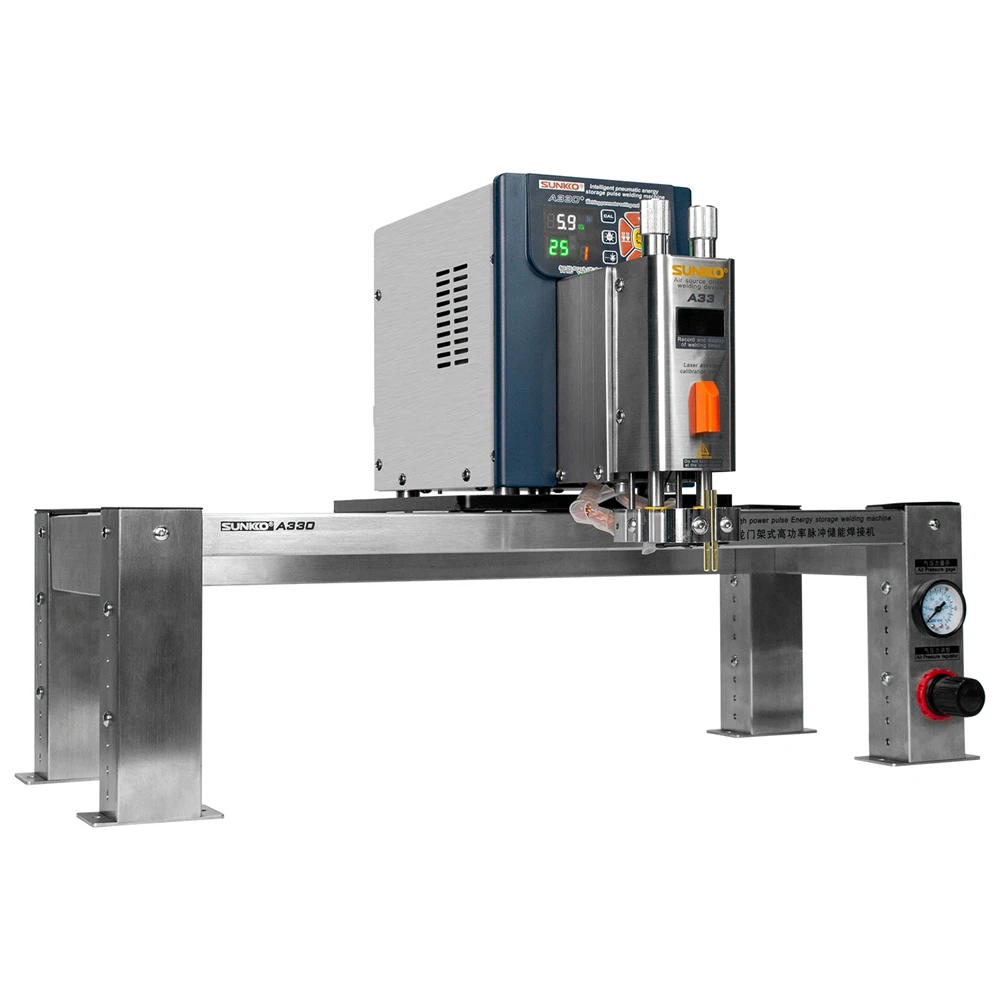 LY Gantry Pneumatic Lithium Battery Pulse Energy Storage Spot Welder Industrial Grade Pneumatic Spot Welding Machine 12KW-42KW 2