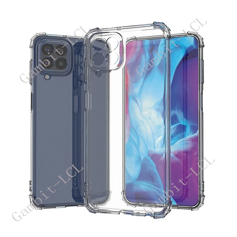 Shockproof Silicone TPU Back Cover - Anti-Falling Case