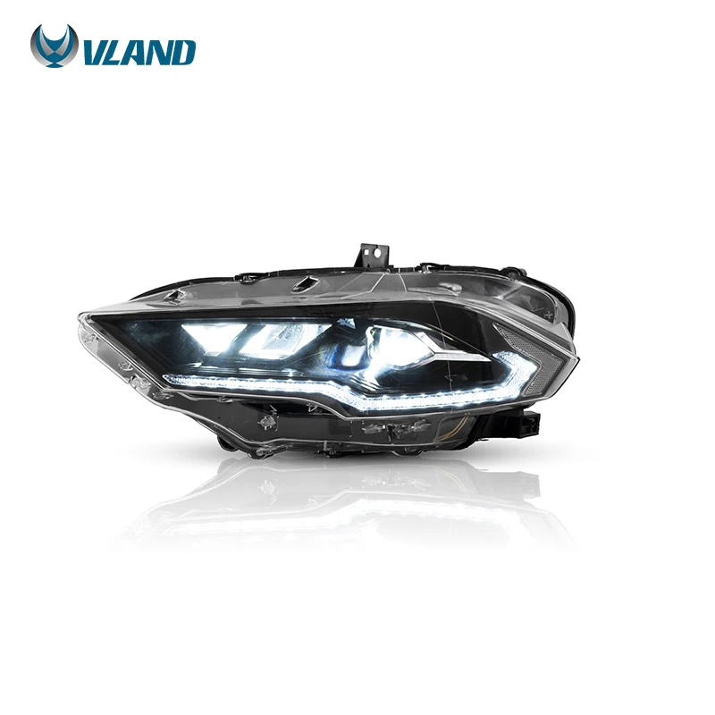 Full-LED-Headlights-Car-HeadLight-Assembly-2018-2019-2020-With-Welcome